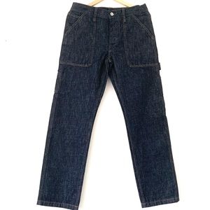 W&B CARPENTER PANT IN JAPANESE RINSED INDIGO DENIM